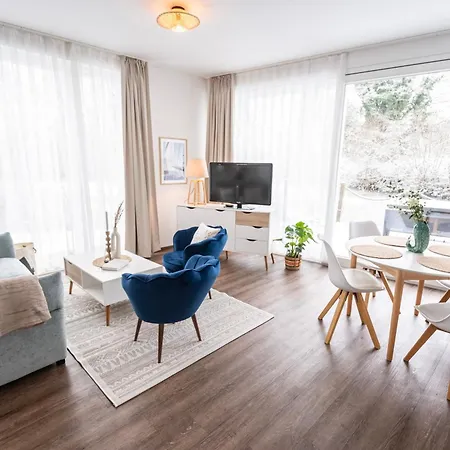Hello Holidays Residenz - Haus Wasser - Penthouse - Sauna - Parkplatz Feriehus *