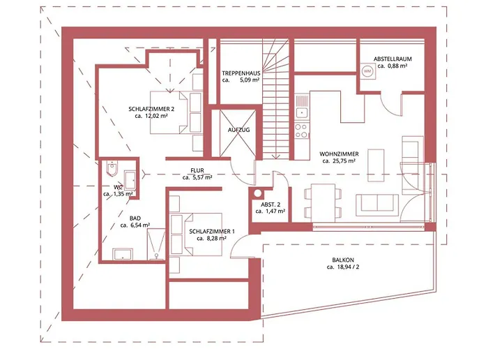 Tatil Evi Residenz - Haus Wasser - Penthouse - Sauna - Parkplatz